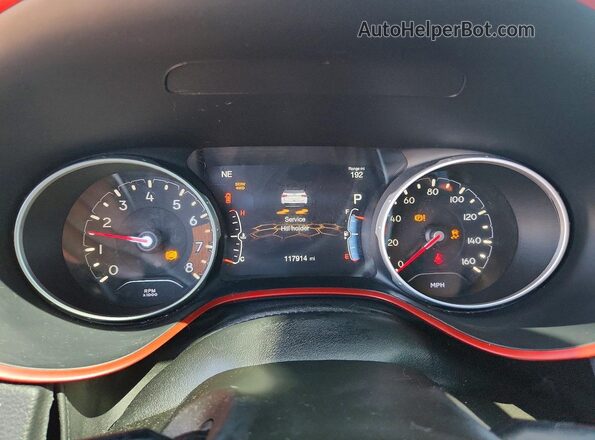 3C4NJDDB6KT721824 2019 JEEP COMPASS Gray Vista del cuadro de instrumentos