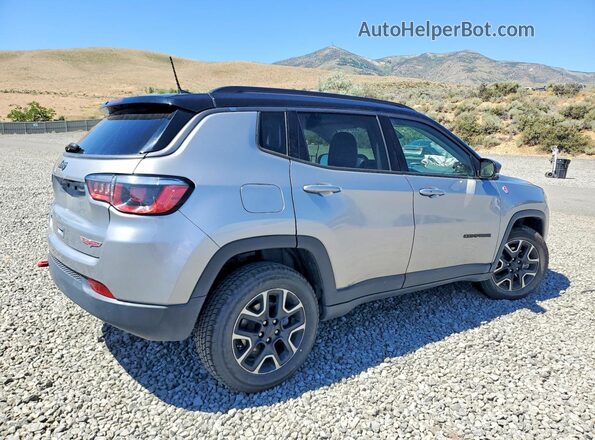 3C4NJDDB6KT786351 2019 JEEP COMPASS Silver Հետևի աջ