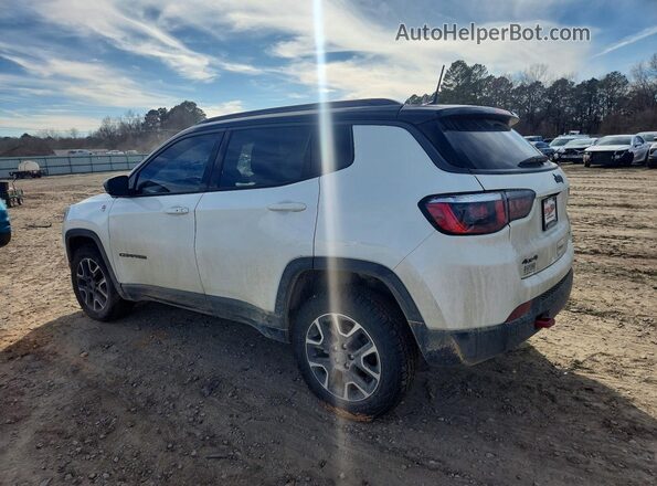 3C4NJDDB6LT166780 2020 JEEP COMPASS White უკანა მარცხენა