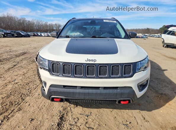 3C4NJDDB6LT166780 2020 JEEP COMPASS White წინა ხედი