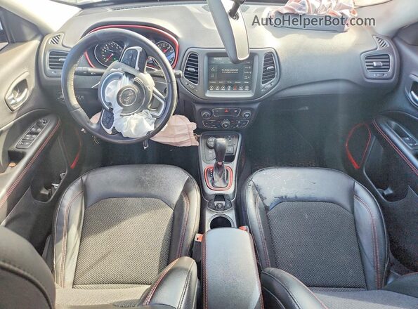 3C4NJDDB6LT166780 2020 JEEP COMPASS White წინა პანელის ხედი