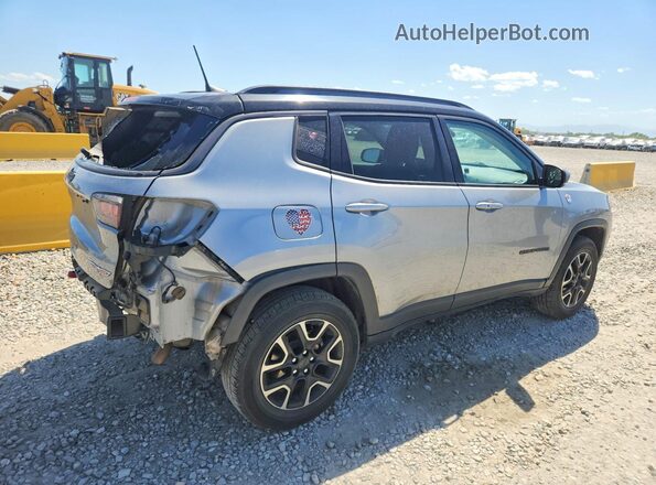 3C4NJDDB6LT177777 2020 JEEP COMPASS Silver Tył prawy