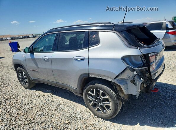 3C4NJDDB6LT177777 2020 JEEP COMPASS Silver Tył lewy