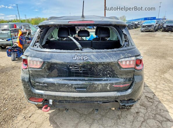 3C4NJDDB6NT224146 2022 JEEP COMPASS Black Հետևի տեսք