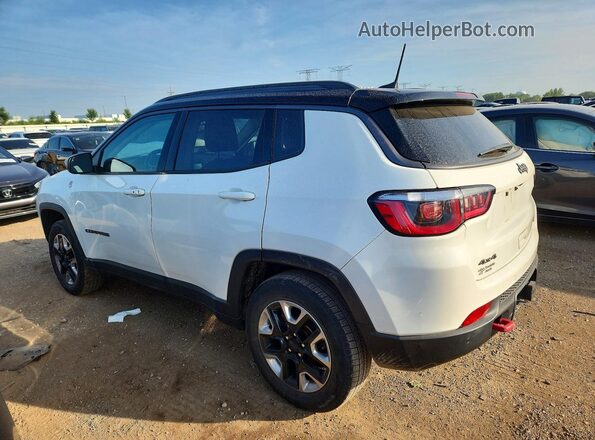 3C4NJDDB7HT632093 2017 JEEP COMPASS White Rear left