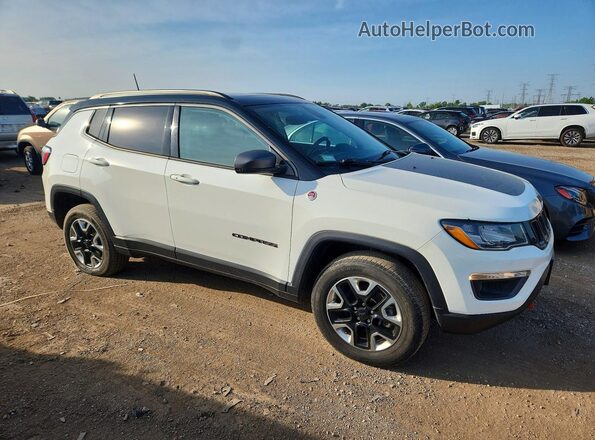 3C4NJDDB7HT632093 2017 JEEP COMPASS White Front right