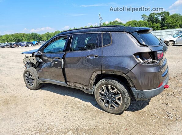 3C4NJDDB7KT825500 2019 JEEP COMPASS Charcoal Rear left