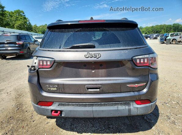 3C4NJDDB7KT825500 2019 JEEP COMPASS Charcoal Rear view