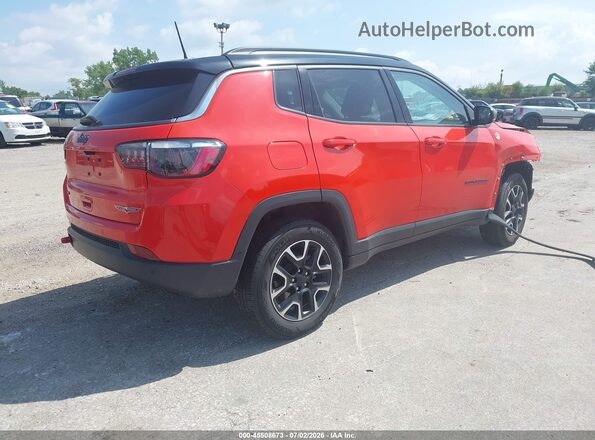 3C4NJDDB7MT528956 2021 JEEP COMPASS Orange უკანა მარჯვენა