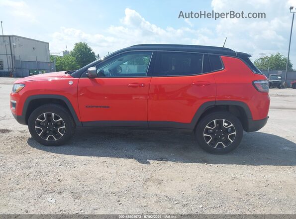 3C4NJDDB7MT528956 2021 JEEP COMPASS Orange უკანა სალონის ხედი