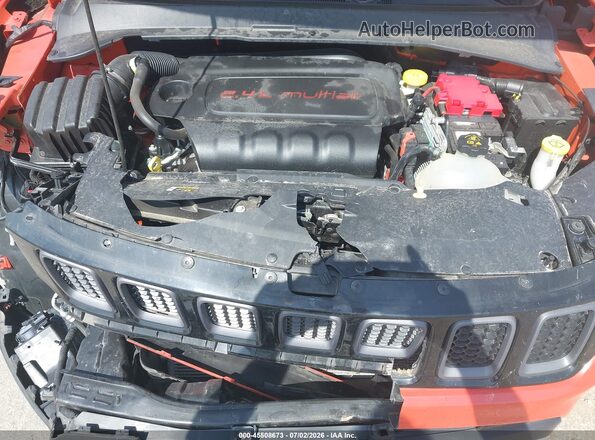 3C4NJDDB7MT528956 2021 JEEP COMPASS Orange უკანა ხედი