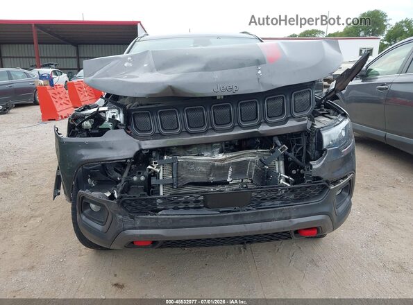 3C4NJDDB7NT155399 2022 JEEP COMPASS Черный Вид спереди