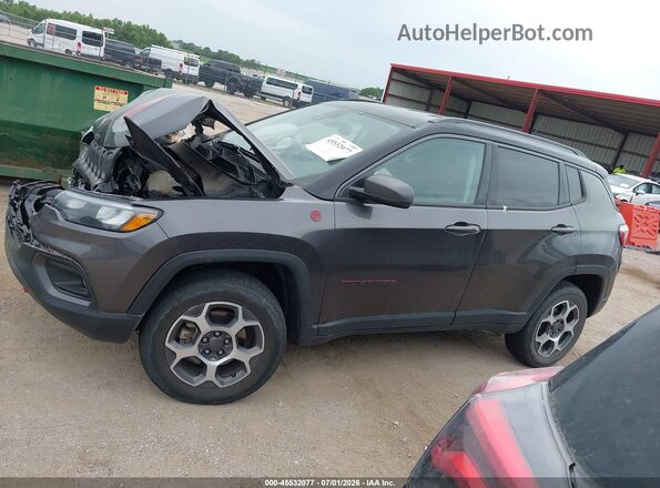 3C4NJDDB7NT155399 2022 JEEP COMPASS Черный Панорамный вид салона 360°