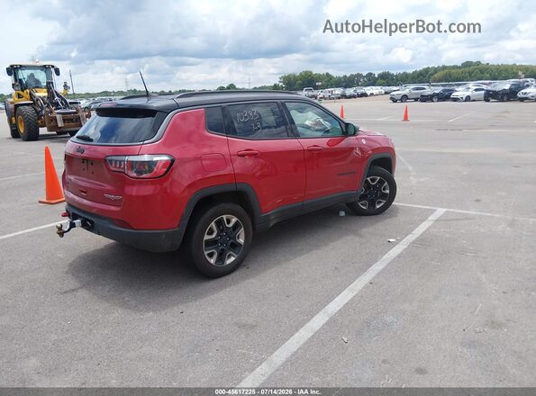 3C4NJDDB8HT646553 2017 JEEP COMPASS Red Задня права чверть