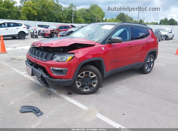 3C4NJDDB8HT646553 2017 JEEP COMPASS Red Передня ліва чверть