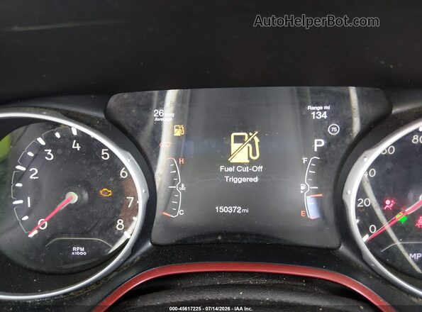 3C4NJDDB8HT646553 2017 JEEP COMPASS Red Вид задніх сидінь