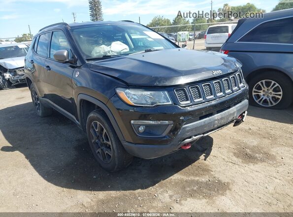 3C4NJDDB8KT748118 2019 JEEP COMPASS Black Вид спереду