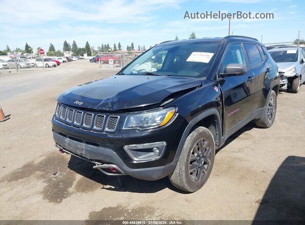 3C4NJDDB8KT748118 2019 JEEP COMPASS Black Передня ліва чверть