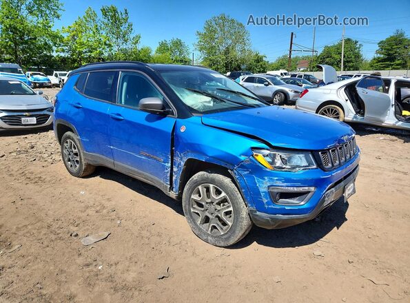 3C4NJDDB8LT151472 2020 JEEP COMPASS Blue Առջևի աջ