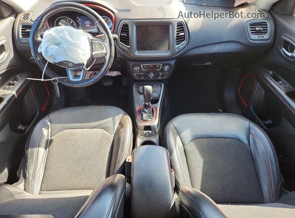 3C4NJDDB8LT151472 2020 JEEP COMPASS Blue Առջևի վահանակի տեսք