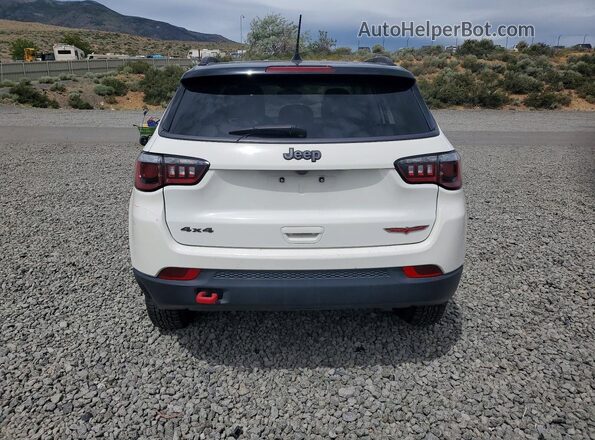 3C4NJDDB8LT163301 2020 JEEP COMPASS White Vista trasera