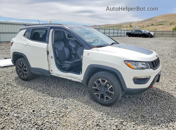 3C4NJDDB8LT163301 2020 JEEP COMPASS White Delantero derecho
