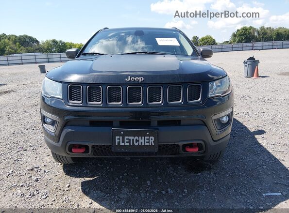 3C4NJDDB8LT232777 2020 JEEP COMPASS Black Instrument cluster view