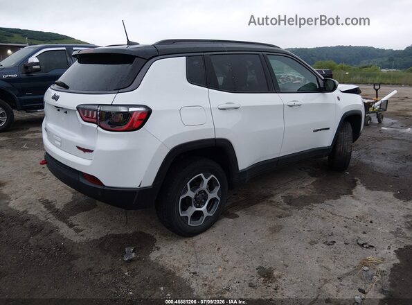 3C4NJDDB8NT154830 2022 JEEP COMPASS White Задня права чверть