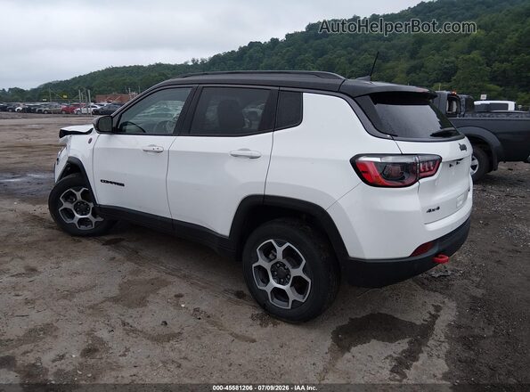 3C4NJDDB8NT154830 2022 JEEP COMPASS White Задня ліва чверть