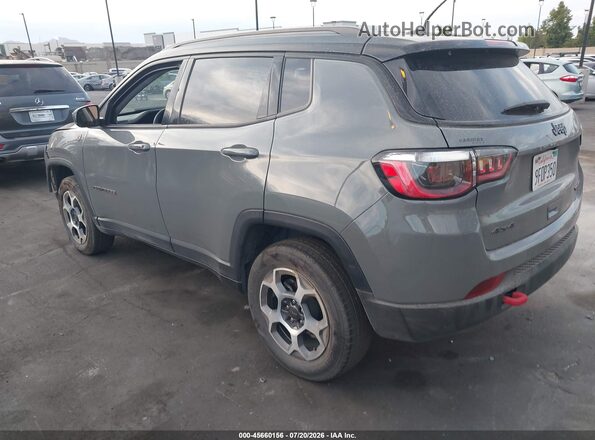 3C4NJDDB8NT206022 2022 JEEP COMPASS Gray Tył lewy