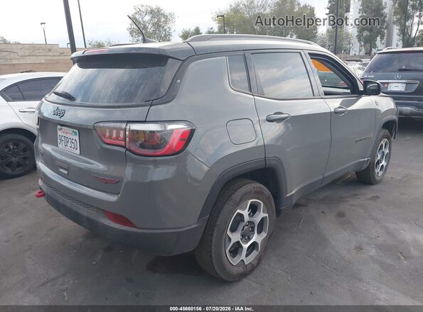 3C4NJDDB8NT206022 2022 JEEP COMPASS Gray Tył prawy