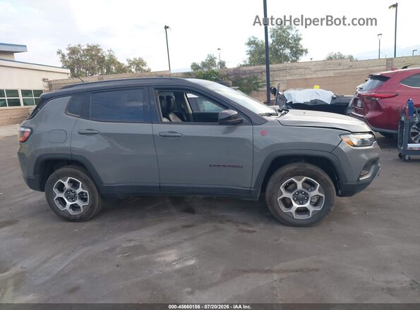3C4NJDDB8NT206022 2022 JEEP COMPASS Gray Widok wnętrza 360 stopni
