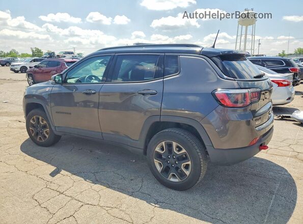 3C4NJDDB9JT315325 2018 JEEP COMPASS Серый Задняя левая четверть