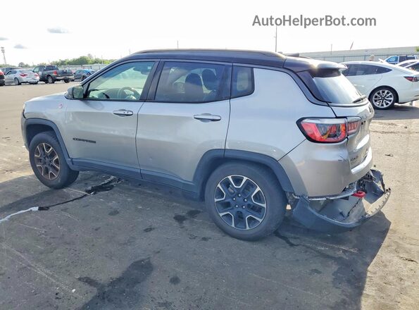 3C4NJDDB9KT785565 2019 JEEP COMPASS Серый Задняя левая четверть