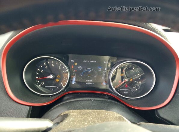3C4NJDDB9KT785565 2019 JEEP COMPASS Серый Вид щитка приборов
