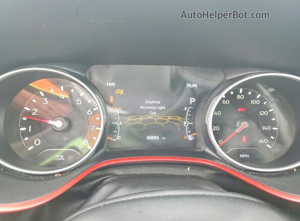 3C4NJDDB9KT821836 2019 JEEP COMPASS White Vista del cuadro de instrumentos