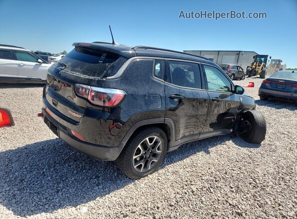 3C4NJDDB9LT143946 2020 JEEP COMPASS Черный Задняя правая четверть