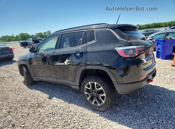 3C4NJDDB9LT143946 2020 JEEP COMPASS Черный Задняя левая четверть
