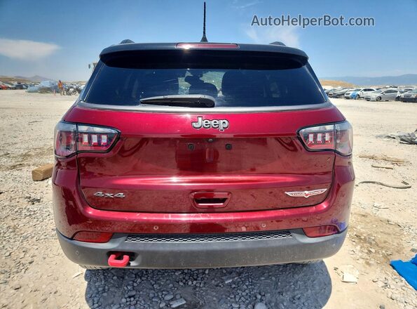 3C4NJDDB9MT591136 2021 JEEP COMPASS Maroon Հետևի տեսք