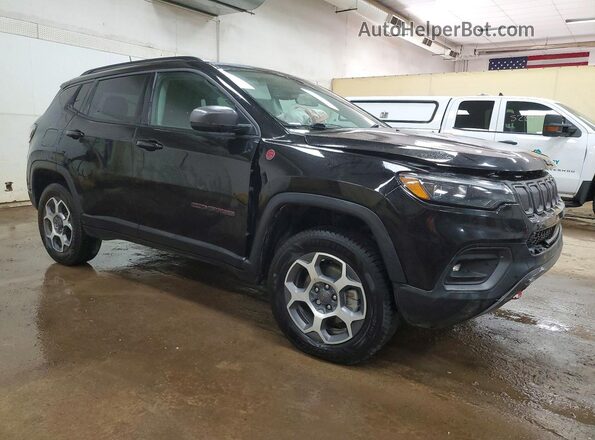 3C4NJDDB9NT160474 2022 JEEP COMPASS Black წინა მარჯვენა