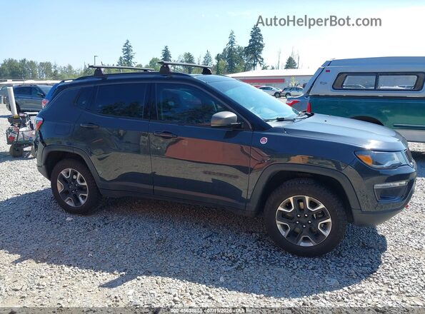 3C4NJDDBXJT404093 2018 JEEP COMPASS Gray Սալոնի հետևի տեսք