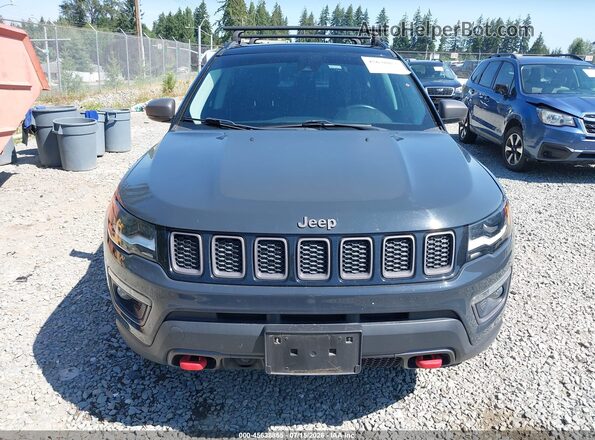 3C4NJDDBXJT404093 2018 JEEP COMPASS Gray Սարքավորումների վահանակի տեսք