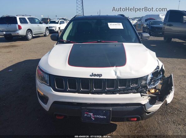 3C4NJDDBXLT214782 2020 JEEP COMPASS Белый Вид спереди