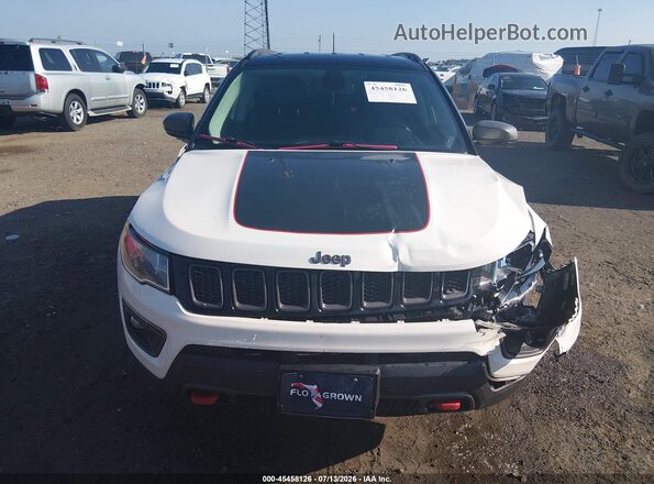 3C4NJDDBXLT214782 2020 JEEP COMPASS Белый Вид щитка приборов