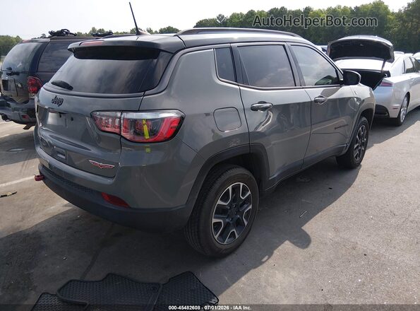 3C4NJDDBXLT222686 2020 JEEP COMPASS Gray Հետևի աջ