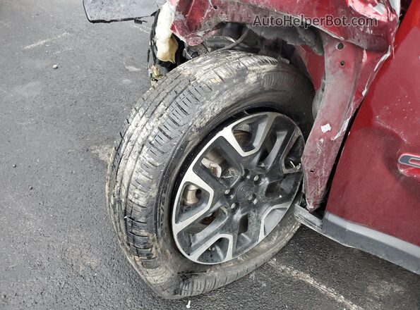 3C4NJDDBXMT579397 2021 JEEP COMPASS Burgundy 