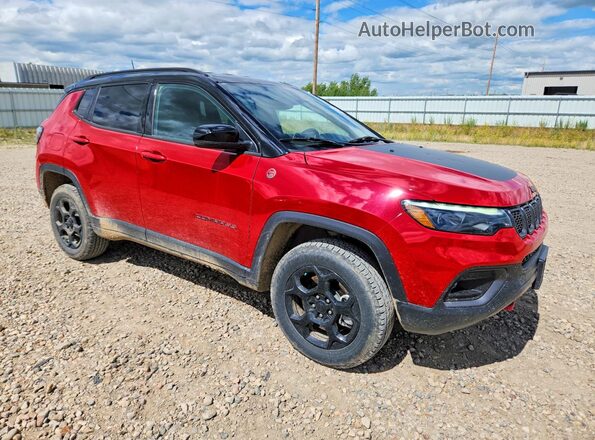 3C4NJDDN0PT504786 2023 JEEP COMPASS Red Przód prawy