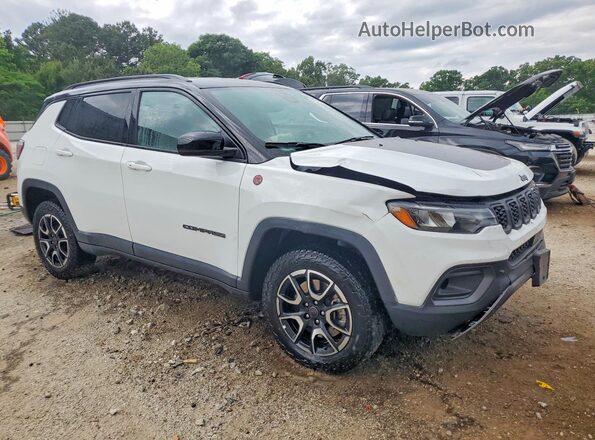 3C4NJDDN0ST564205 2025 JEEP COMPASS White Առջևի աջ