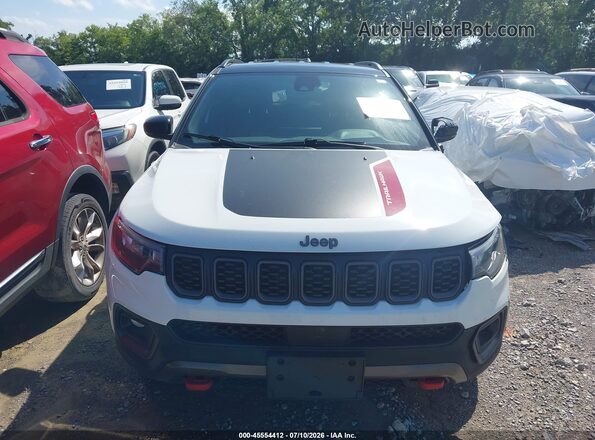 3C4NJDDN1RT144737 2024 JEEP COMPASS White Вид щитка приладів
