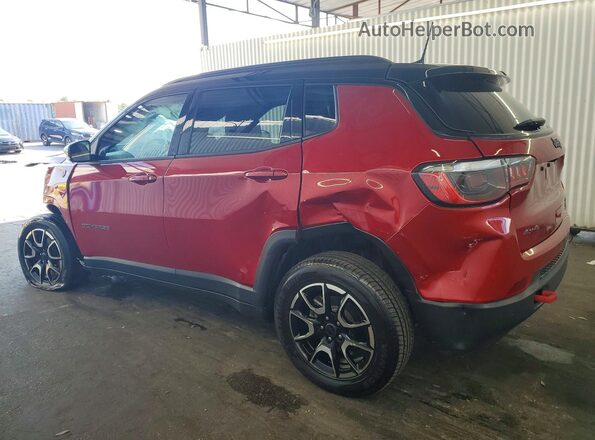 3C4NJDDN1ST543217 2025 JEEP COMPASS Red Задня ліва чверть